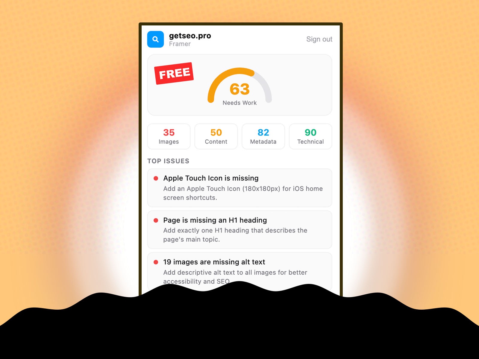 Thumbnail 2 for SEO by getseo.pro, a Framer Marketplace template by getseo.pro _.