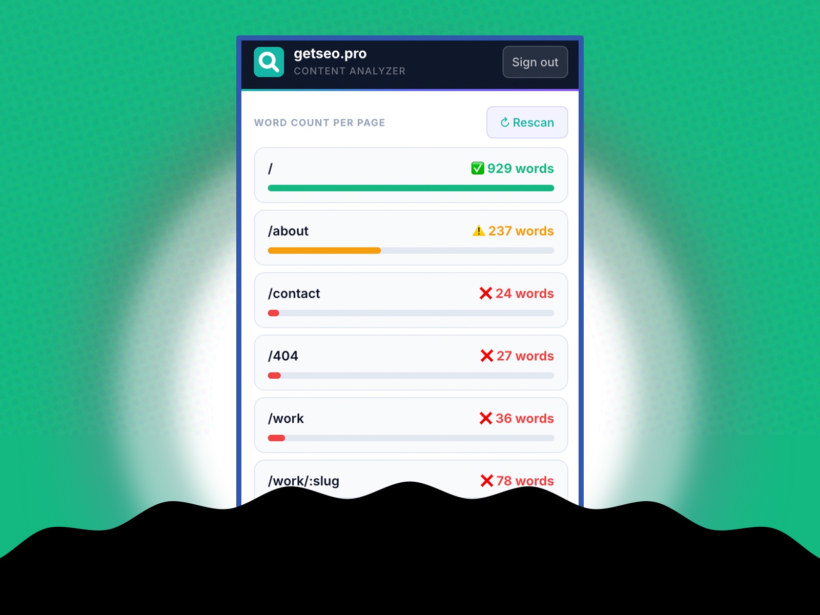 Thumbnail 2 for Word Counter by getseo.pro, a Framer Marketplace template by getseo.pro _.