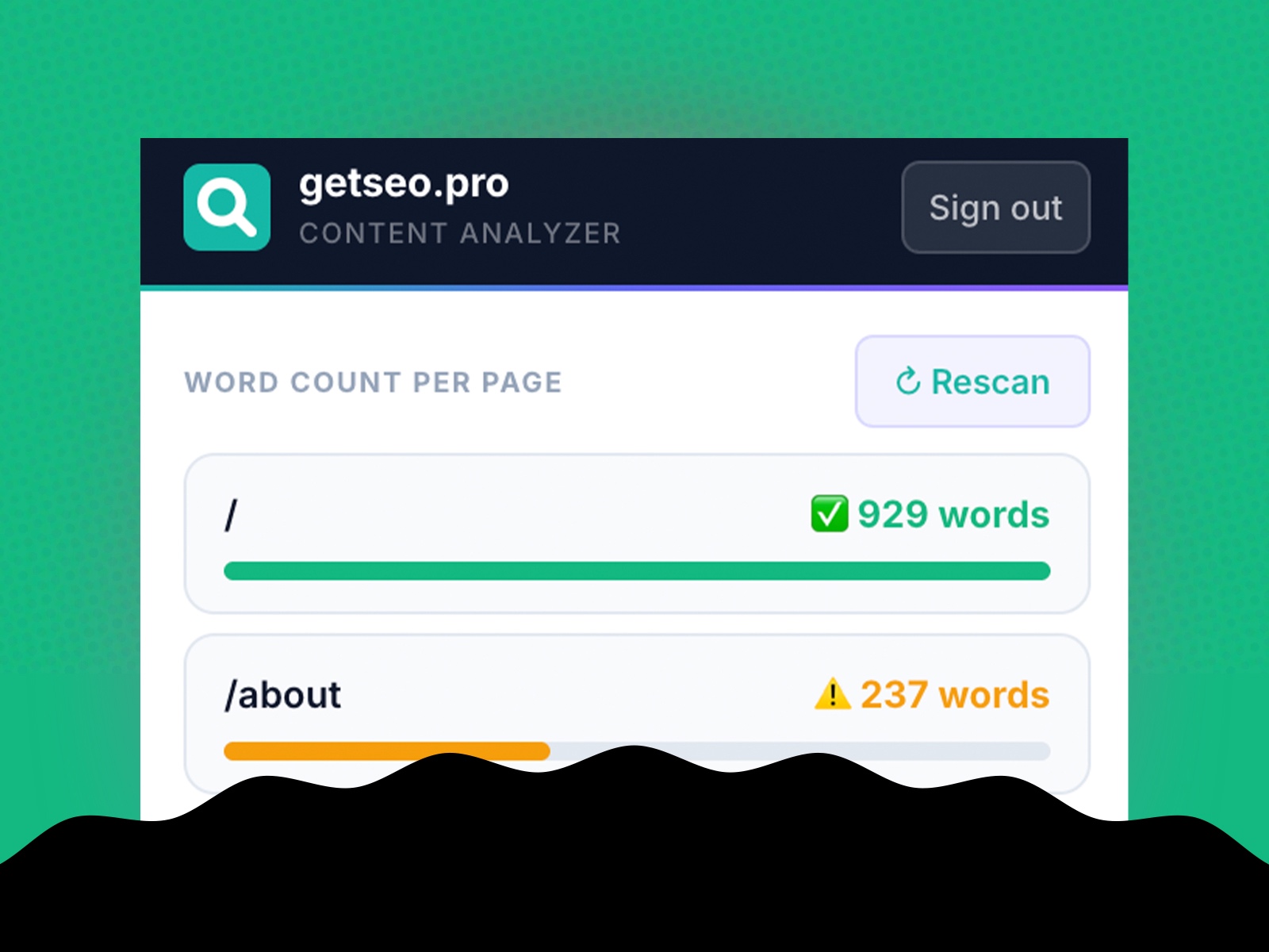 Thumbnail 1 for Word Counter by getseo.pro, a Framer Marketplace template by getseo.pro _.