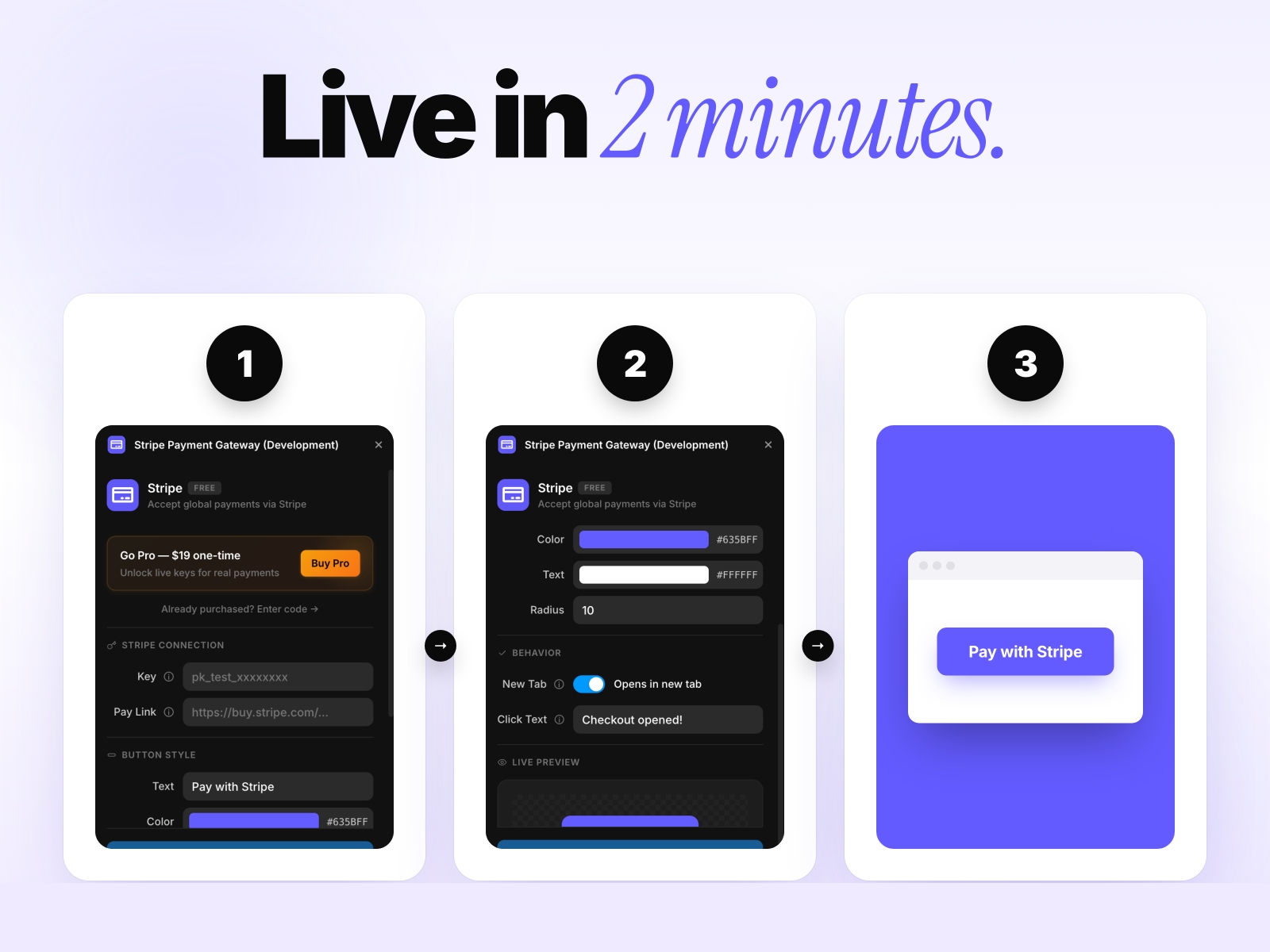 Thumbnail 2 for Stripe Payment Gateway, a Framer Marketplace template by Khushal Dewra (KDX Studios).