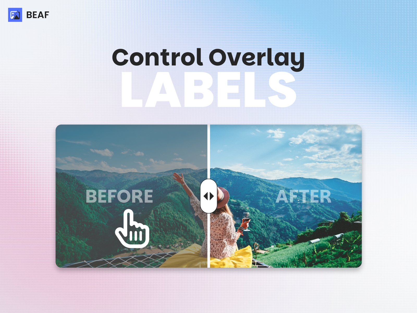 Screenshot 4 for Before After Image Slider, a Framer Marketplace plugin by Framefic.
