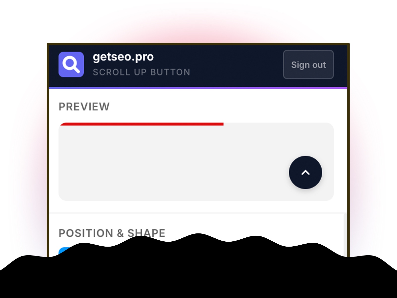 Thumbnail 1 for Scroll Up Button by getseo.pro, a Framer Marketplace template by getseo.pro _.