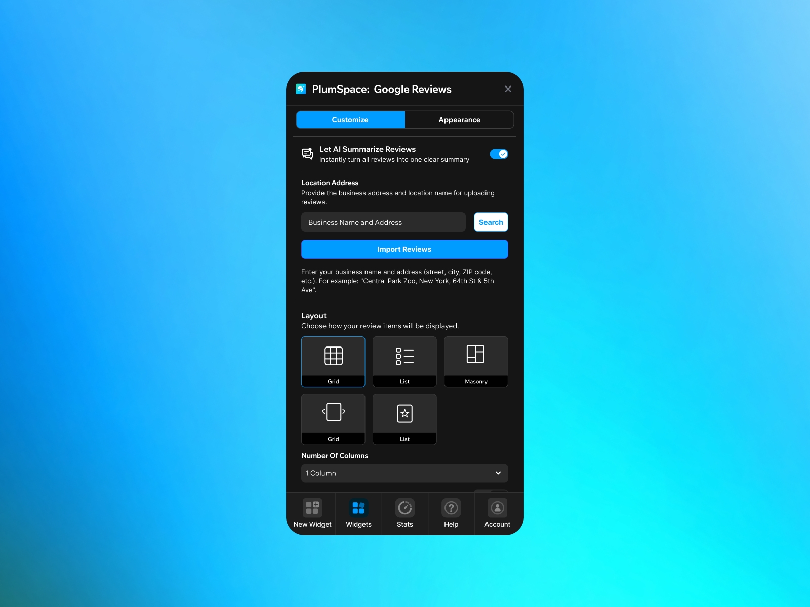 Thumbnail 2 for PlumSpace: Google Reviews Importer, a Framer Marketplace template by PlumSpace.