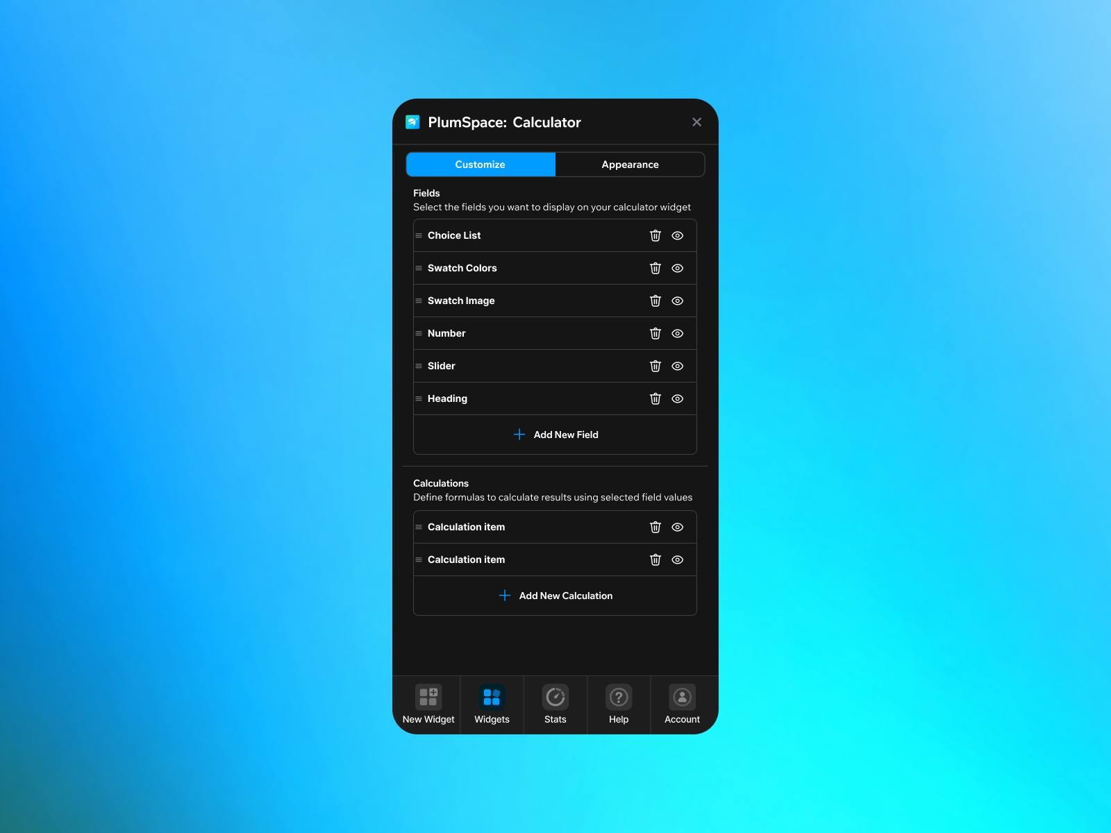 Thumbnail 2 for PlumSpace: Calculator, a Framer Marketplace template by PlumSpace.