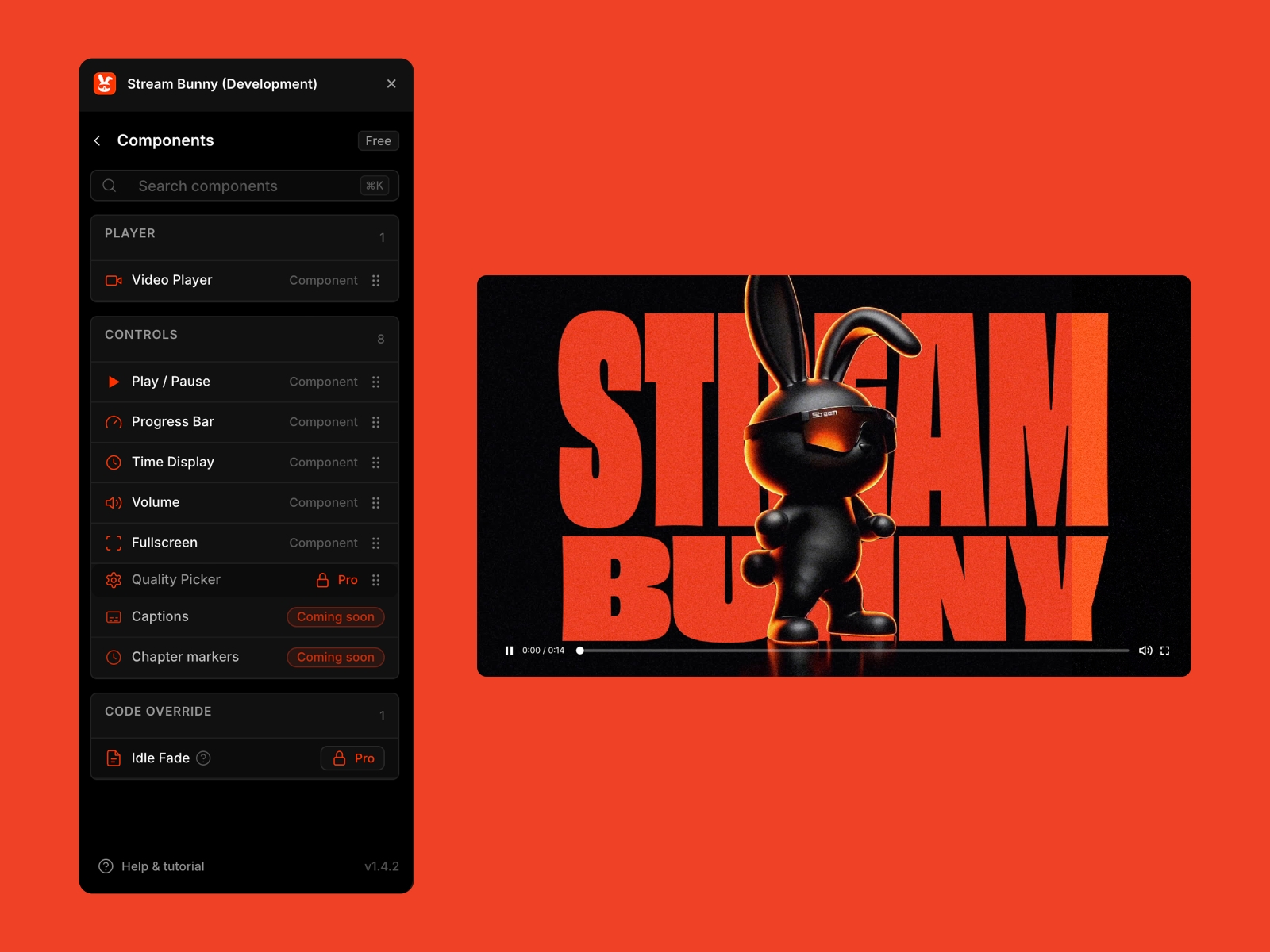 Thumbnail 2 for Stream Bunny, a Framer Marketplace template by Stōkt.