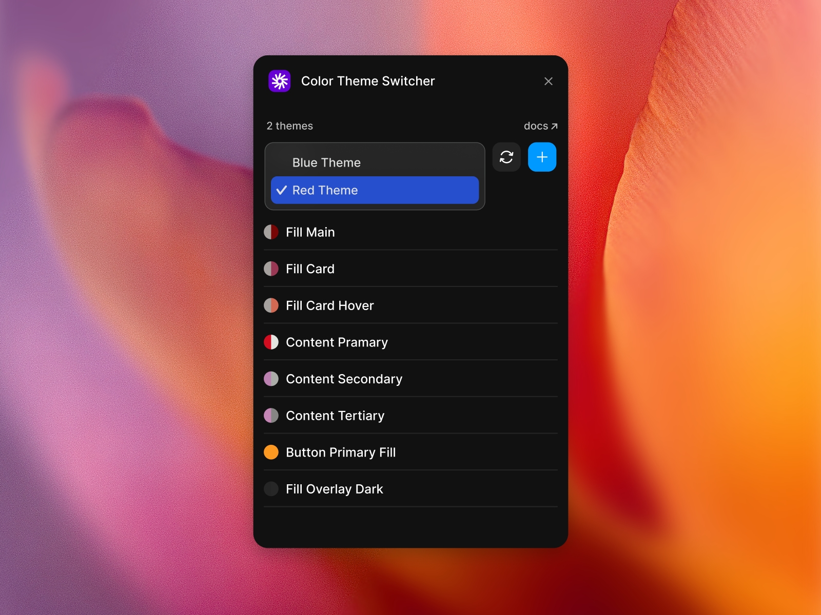 Thumbnail 2 for Color Theme Switcher, a Framer Marketplace template by Pavel Shu.