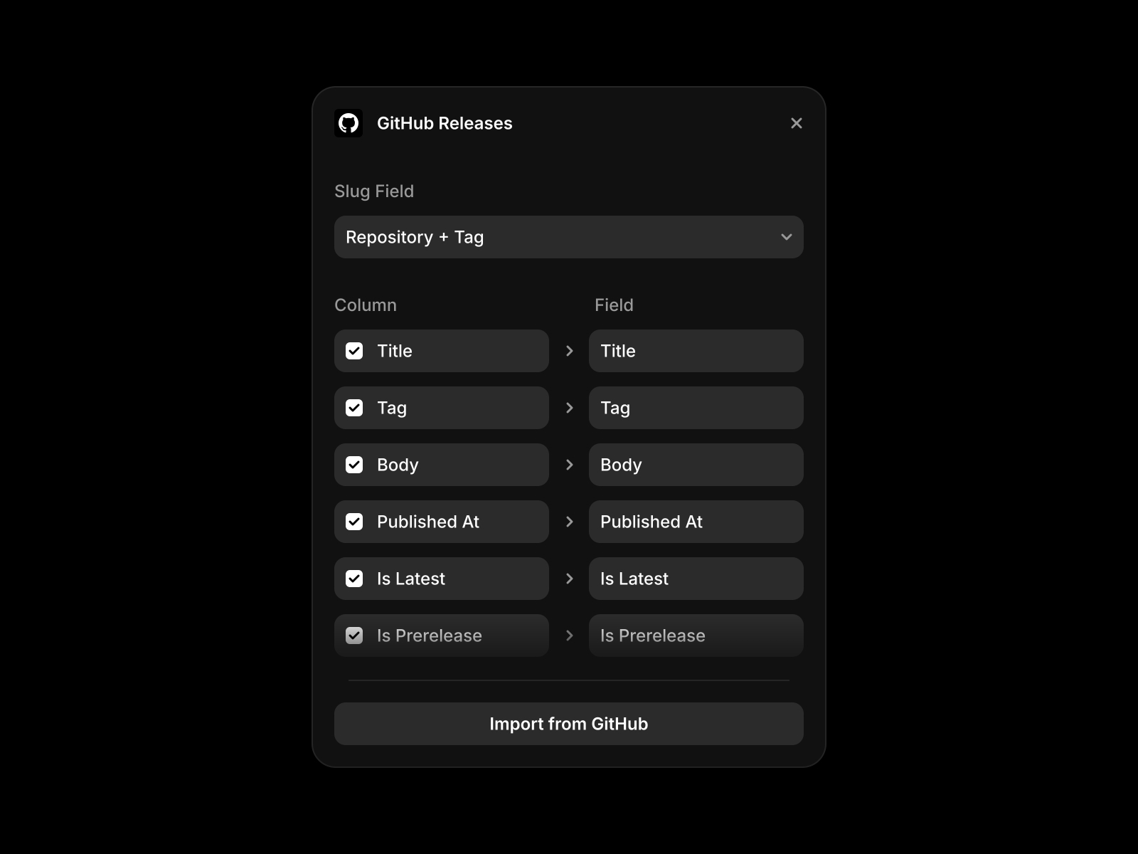 Thumbnail 2 for GitHub Releases, a Framer Marketplace template by Andreu.