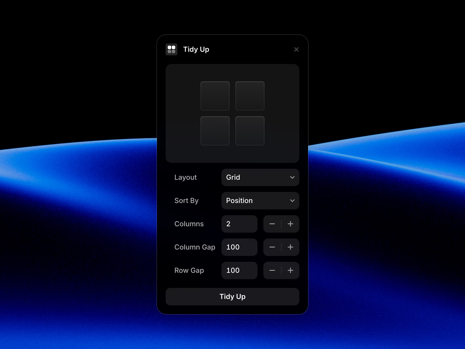 Thumbnail 2 for Tidy Up, a Framer Marketplace template by Framer.