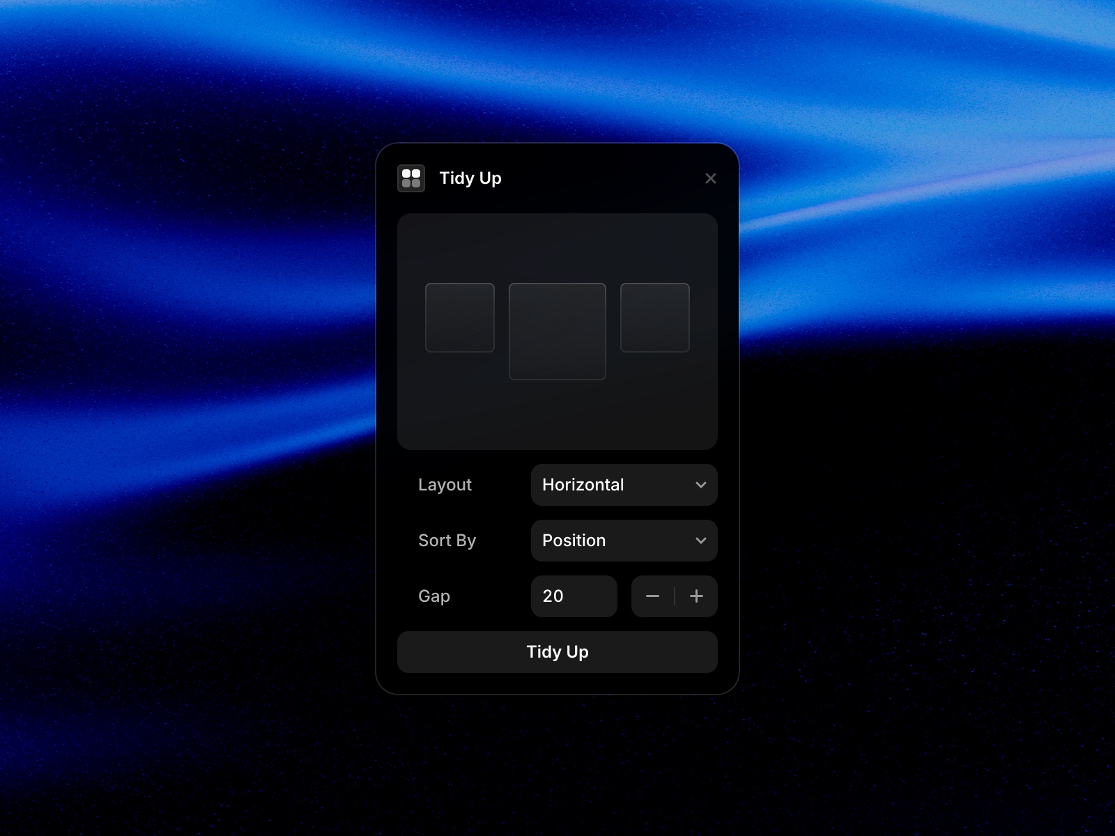 Thumbnail 1 for Tidy Up, a Framer Marketplace template by Framer.