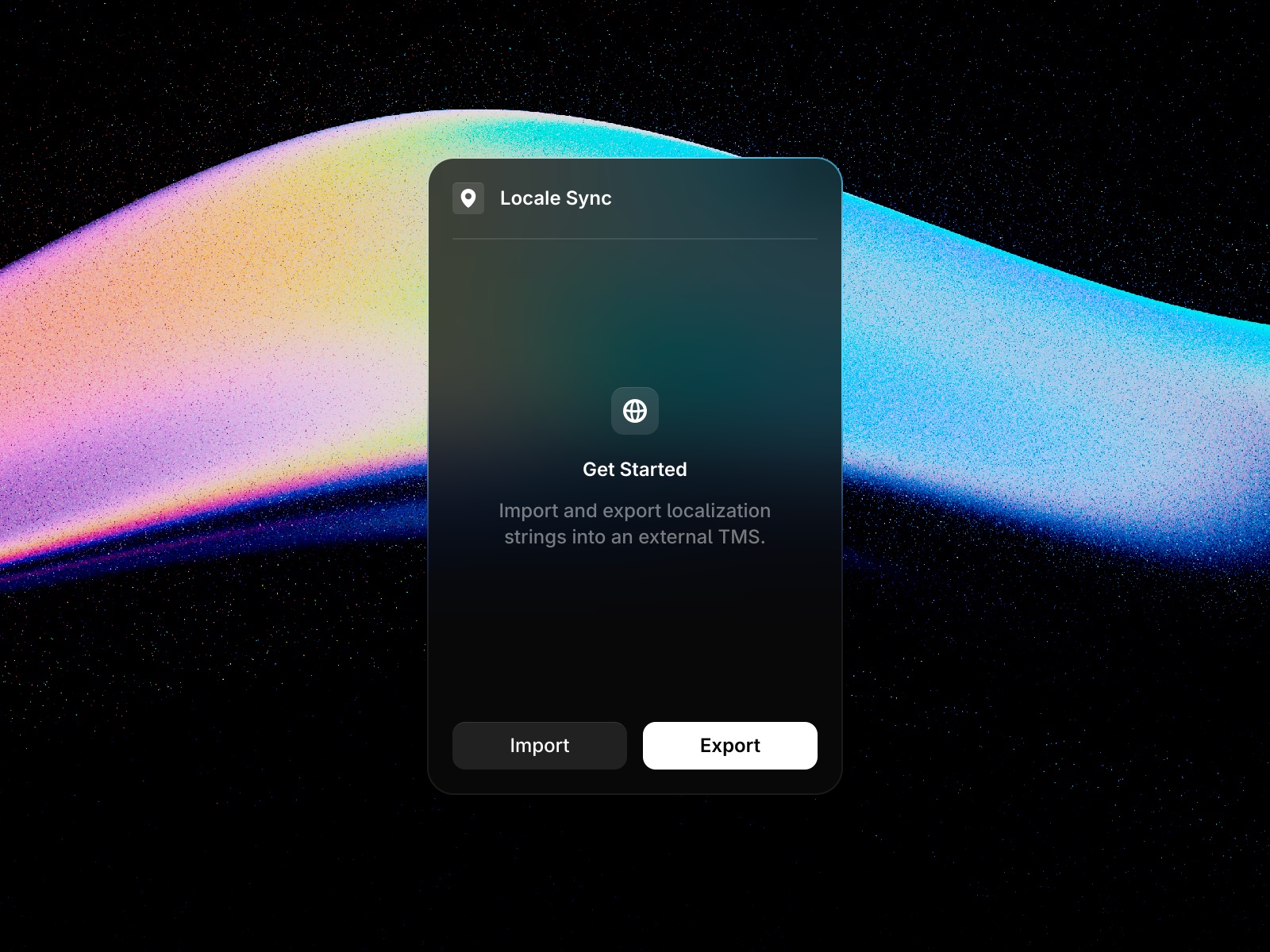 Screenshot 1 for Locale Sync, a Framer Marketplace plugin by Framer.
