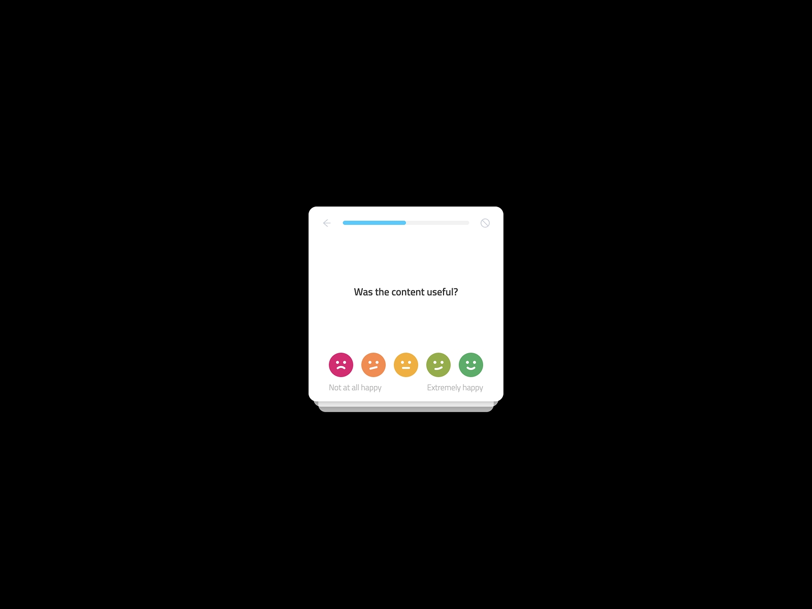 Screenshot 4 for Card-style Surveys, a Framer Marketplace plugin by Kirill Tereshchenko.