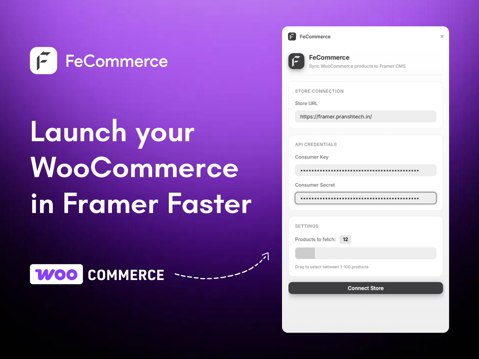Thumbnail 1 for FeCommerce, a Framer Marketplace template by FeCommerce.