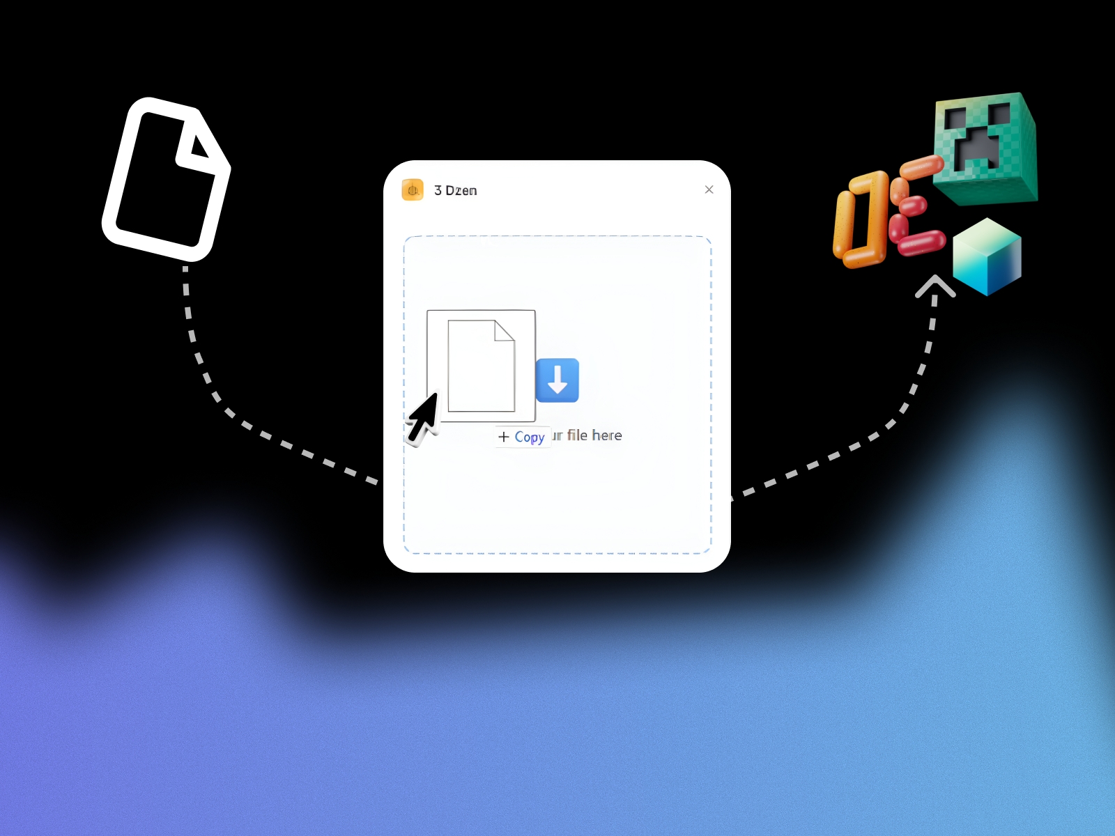 Thumbnail 1 for 3 Dzen, a Framer Marketplace template by Sam De.