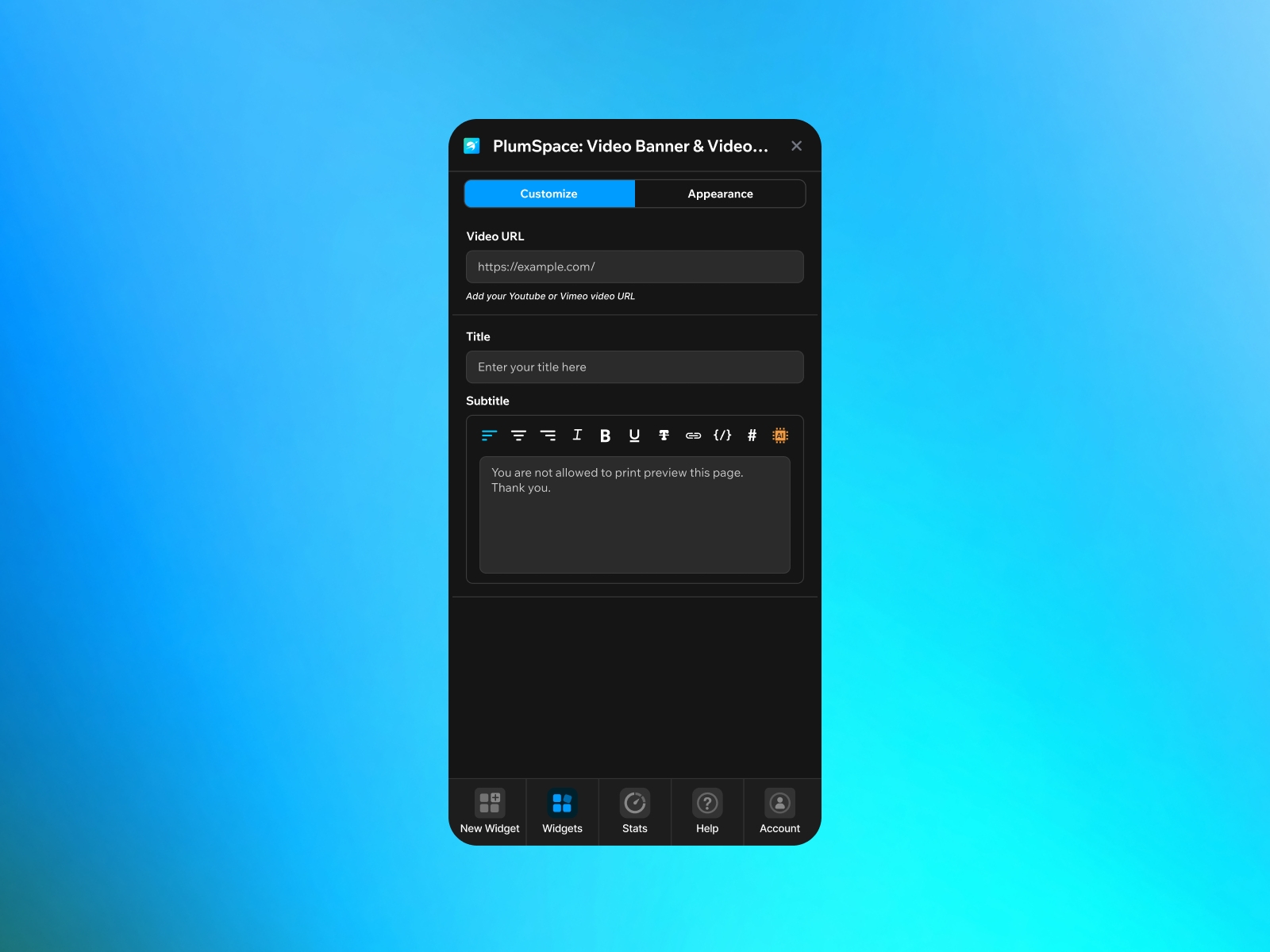 Thumbnail 2 for PlumSpace: Video Banner & Video Slider, a Framer Marketplace template by PlumSpace.