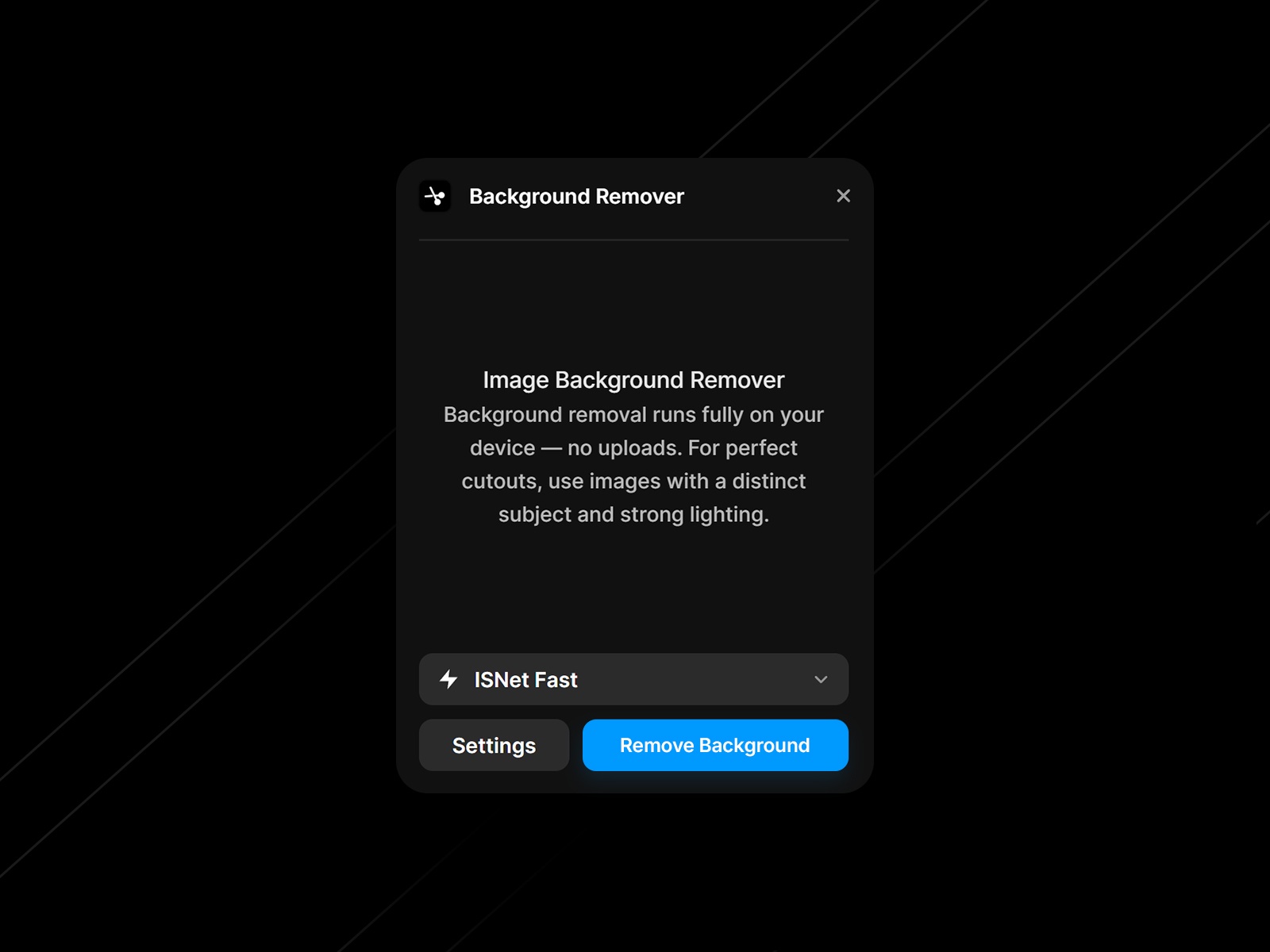 Thumbnail 2 for Background Remover, a Framer Marketplace plugin by Zain Malik.