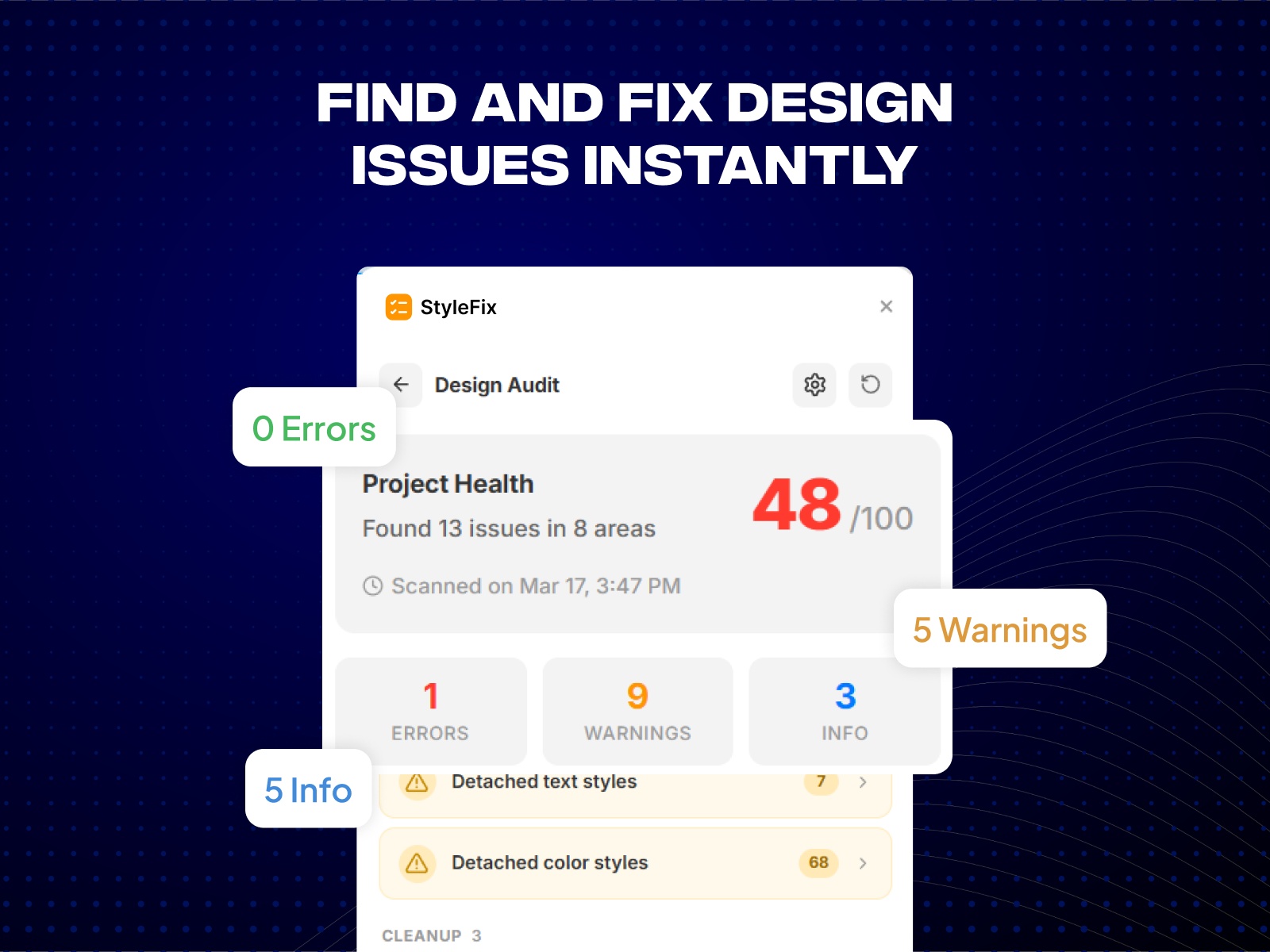 Screenshot 3 for StyleFix, a Framer Marketplace plugin by Framer Geeks.