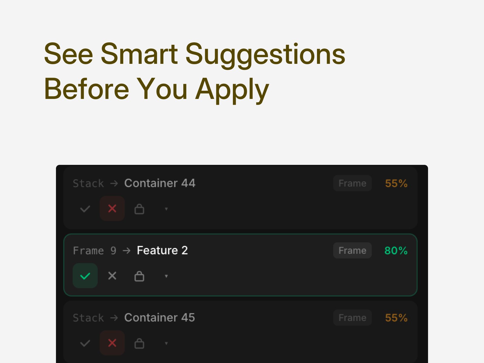 Screenshot 3 for LayerLift, a Framer Marketplace plugin by Floyka Design Studio.