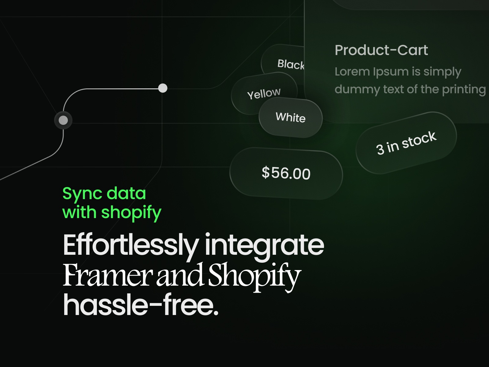Screenshot 4 for Shopiframe, a Framer Marketplace plugin by FrameSpace.