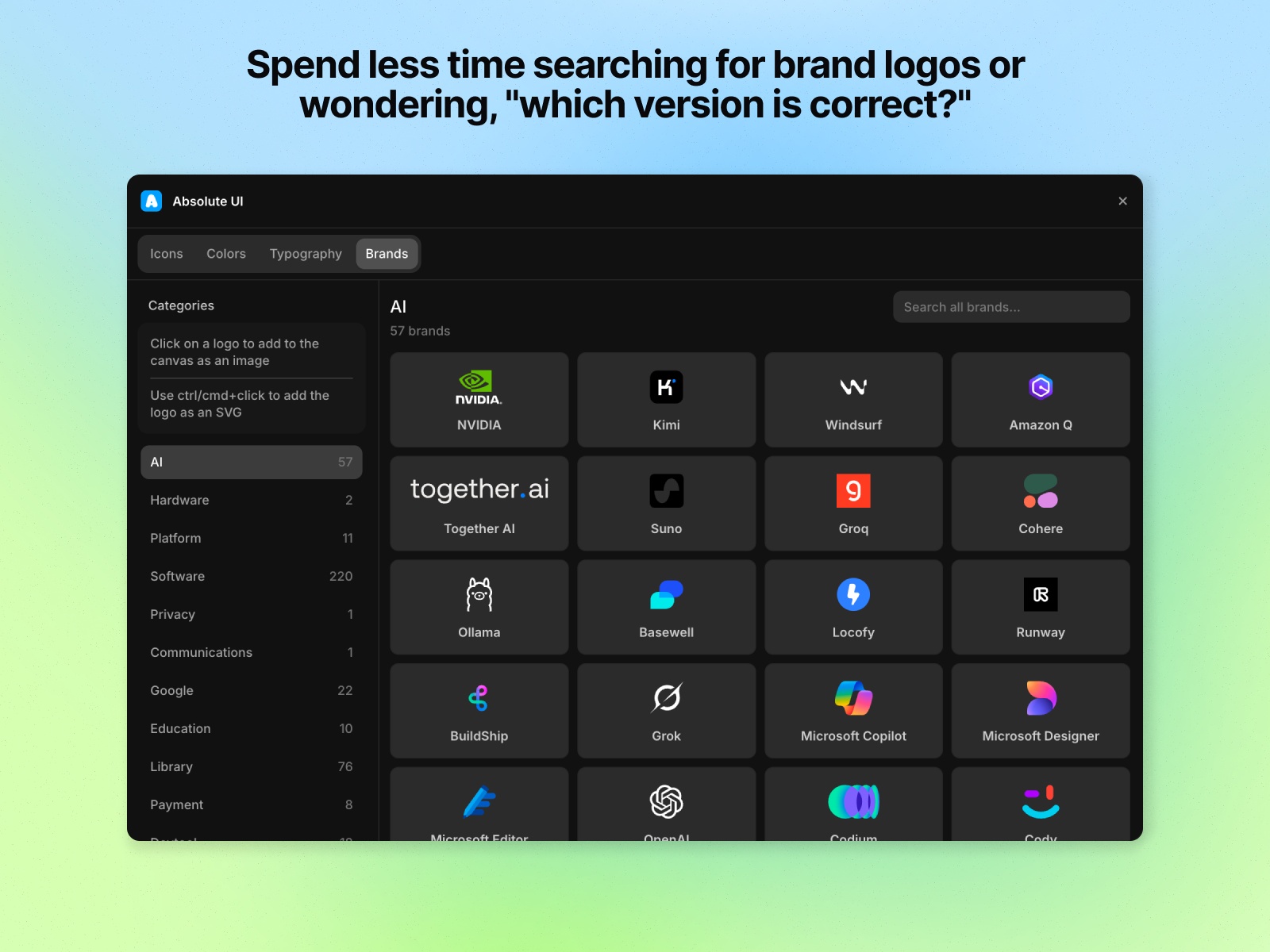 Screenshot 4 for Absolute UI, a Framer Marketplace plugin by Latitude Design.