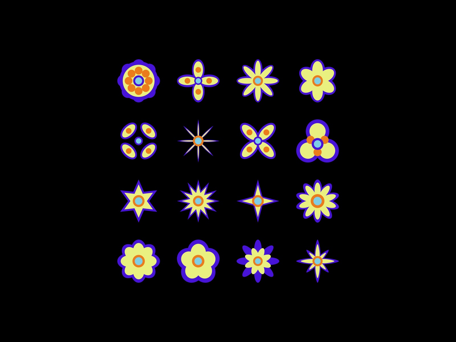 Flowers and Sparkles