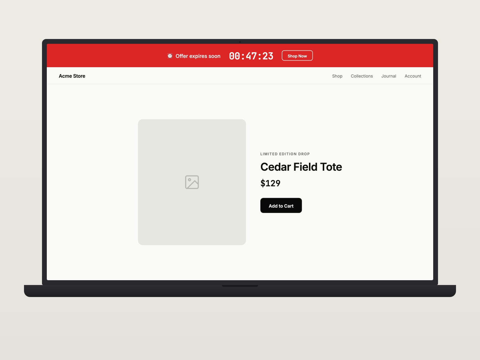 UrgentFlow Evergreen Timer