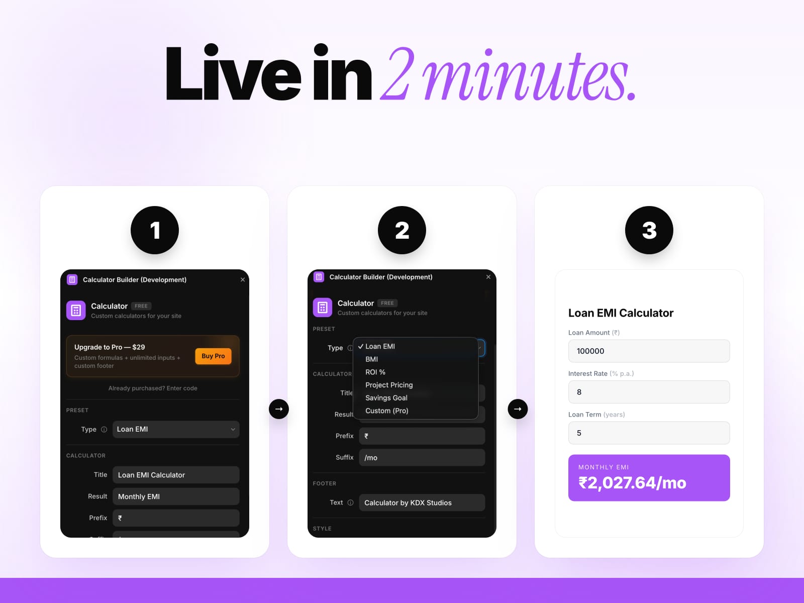 Calculator Builder