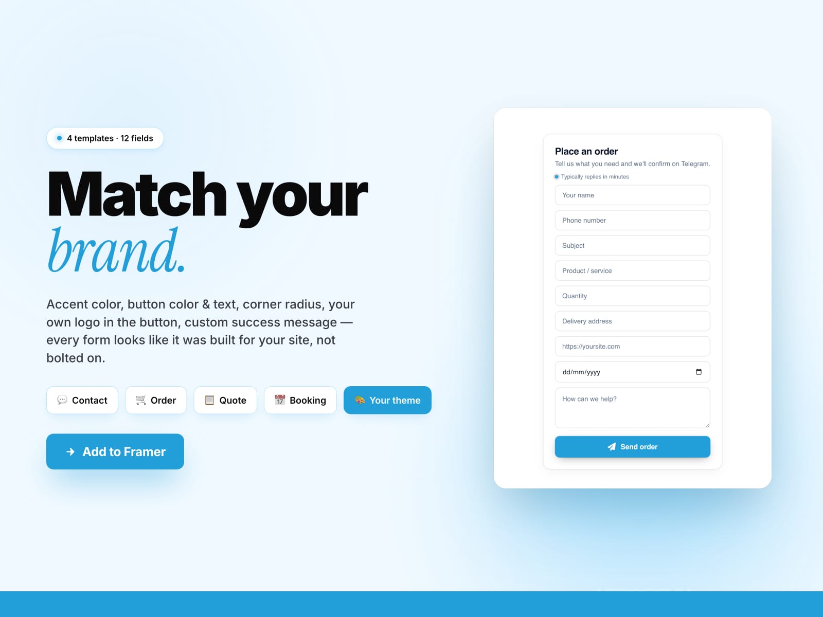 Telegram Forms