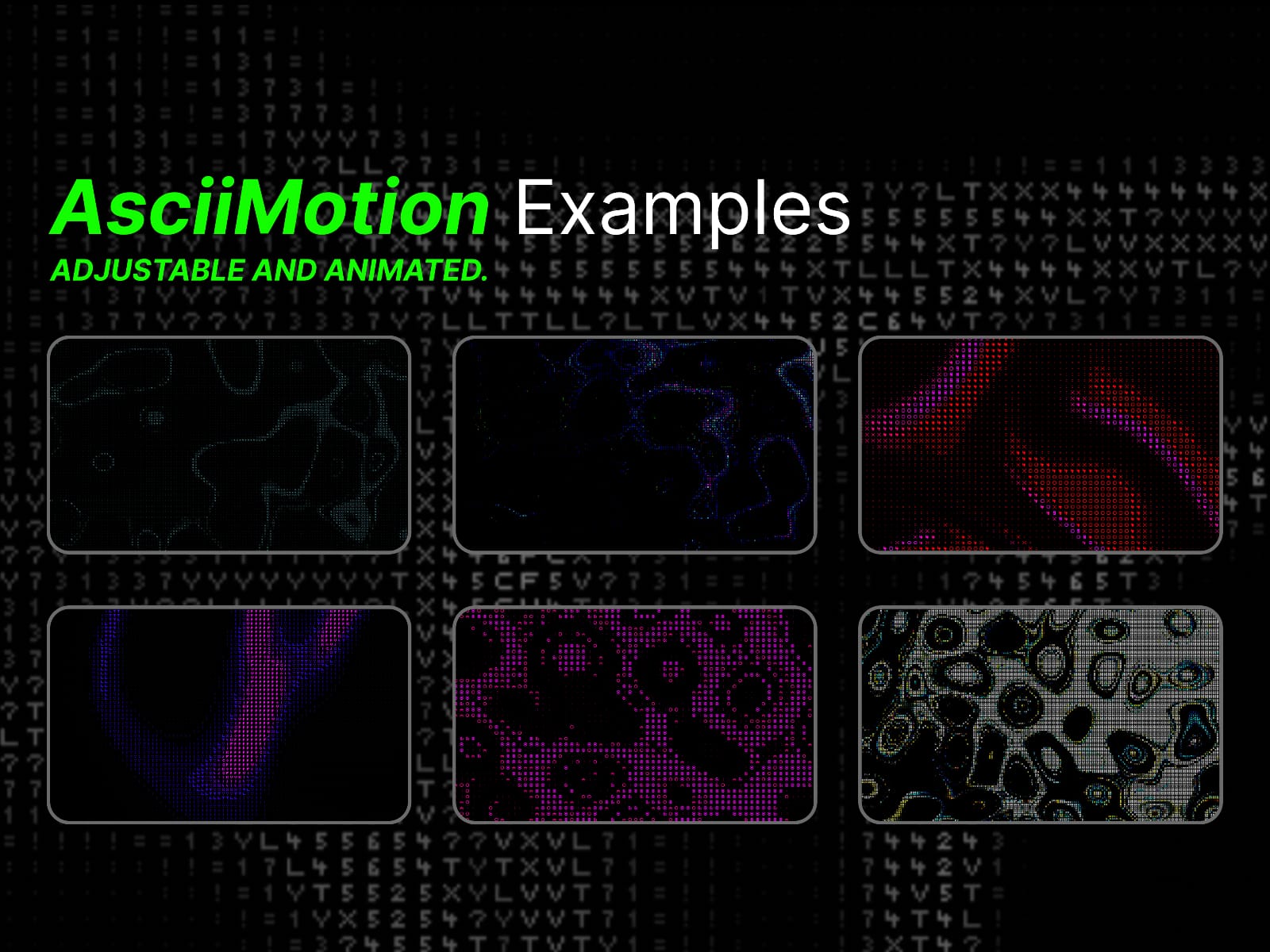 AsciiMotion