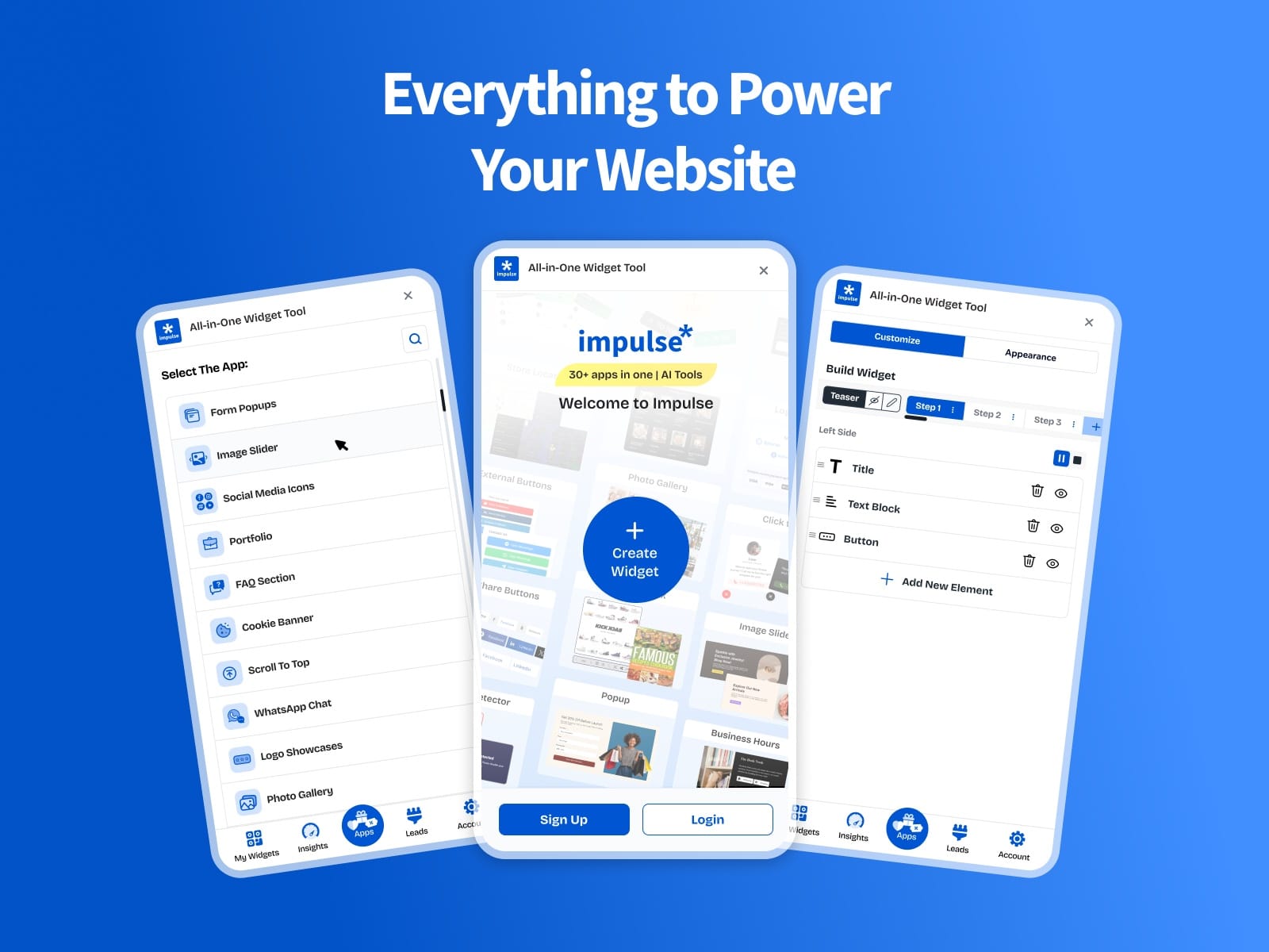 Impulse: All-in-One App