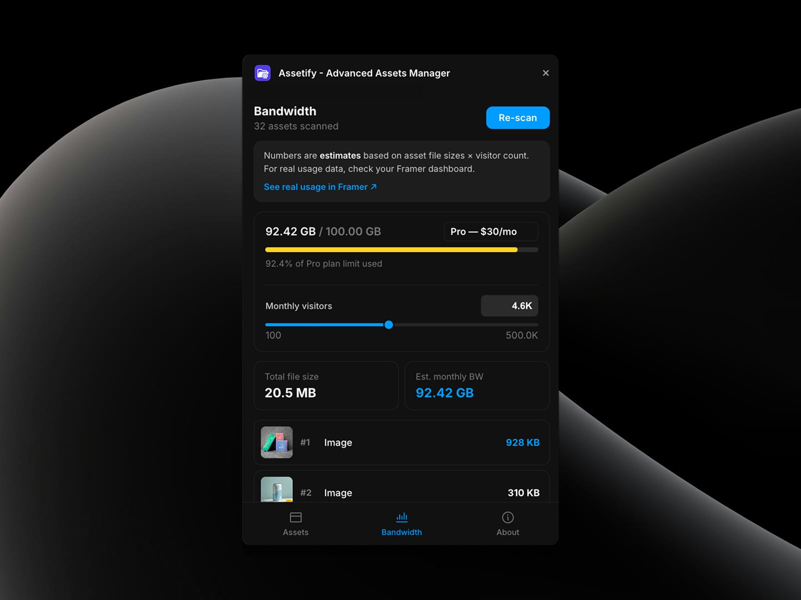 Assetify - Advanced Assets Manager