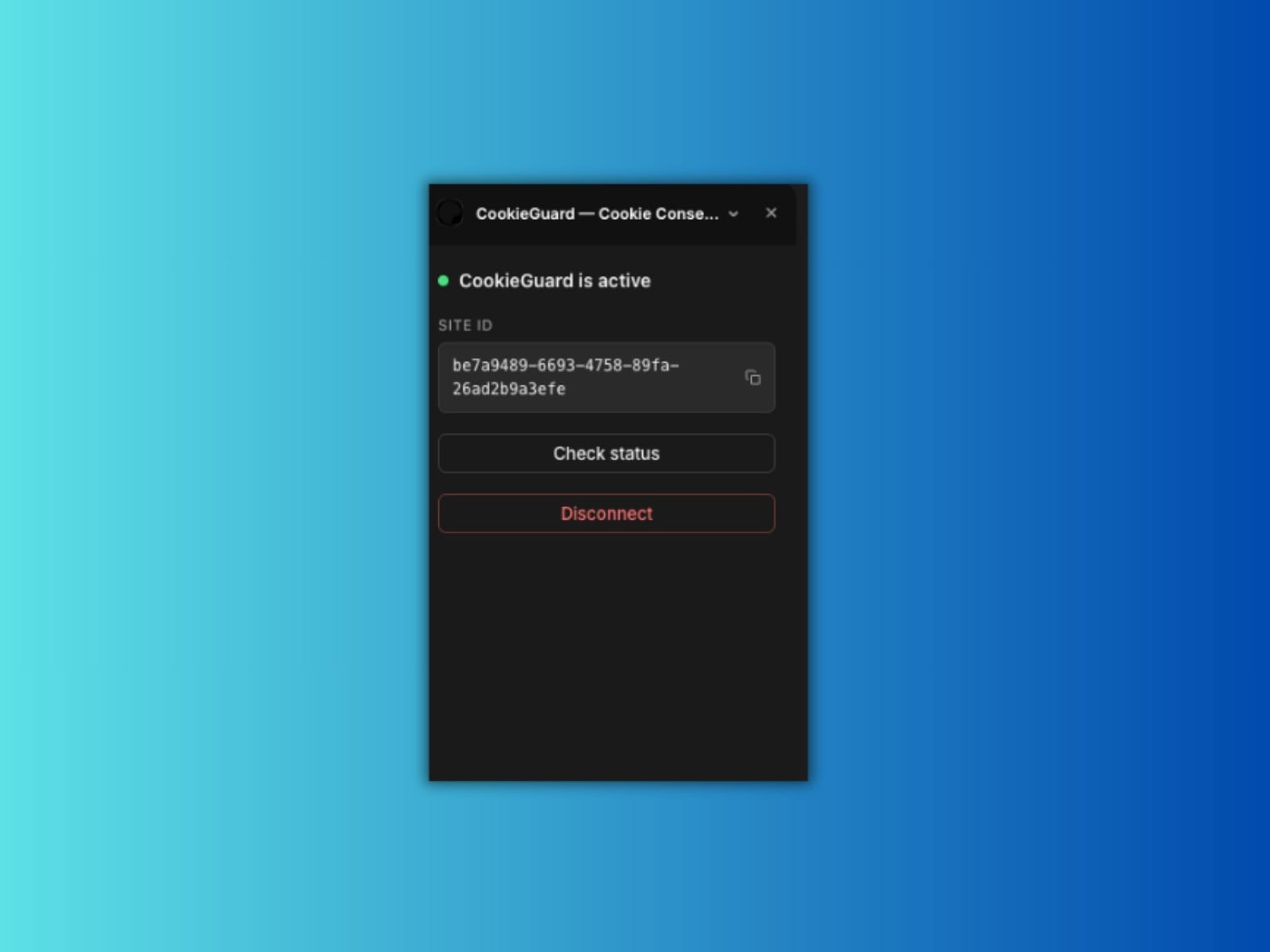 CookieGuard — Cookie Consent