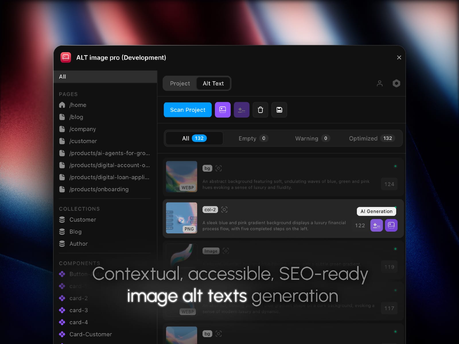 ALT image pro
