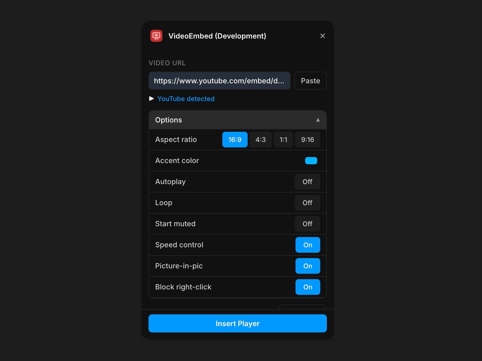 VideoEmbed