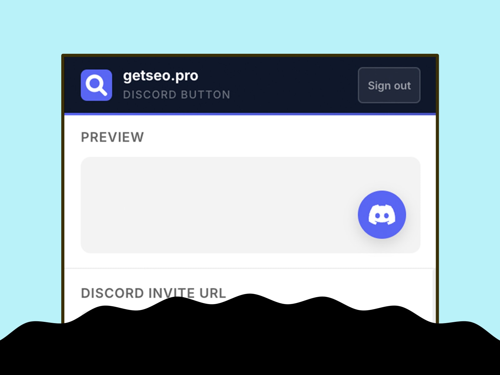 Discord Button by getseo.pro