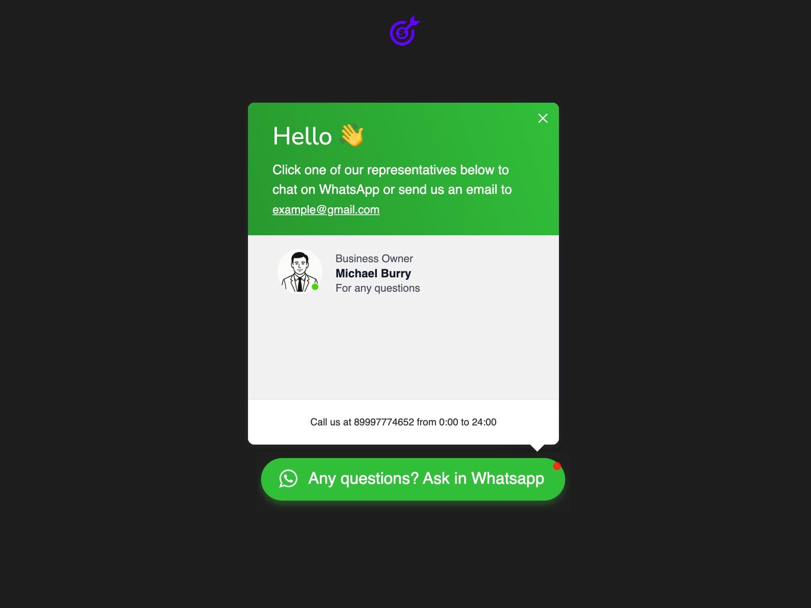 Plugin example 3 for Integrations, a Framer Marketplace plugin.