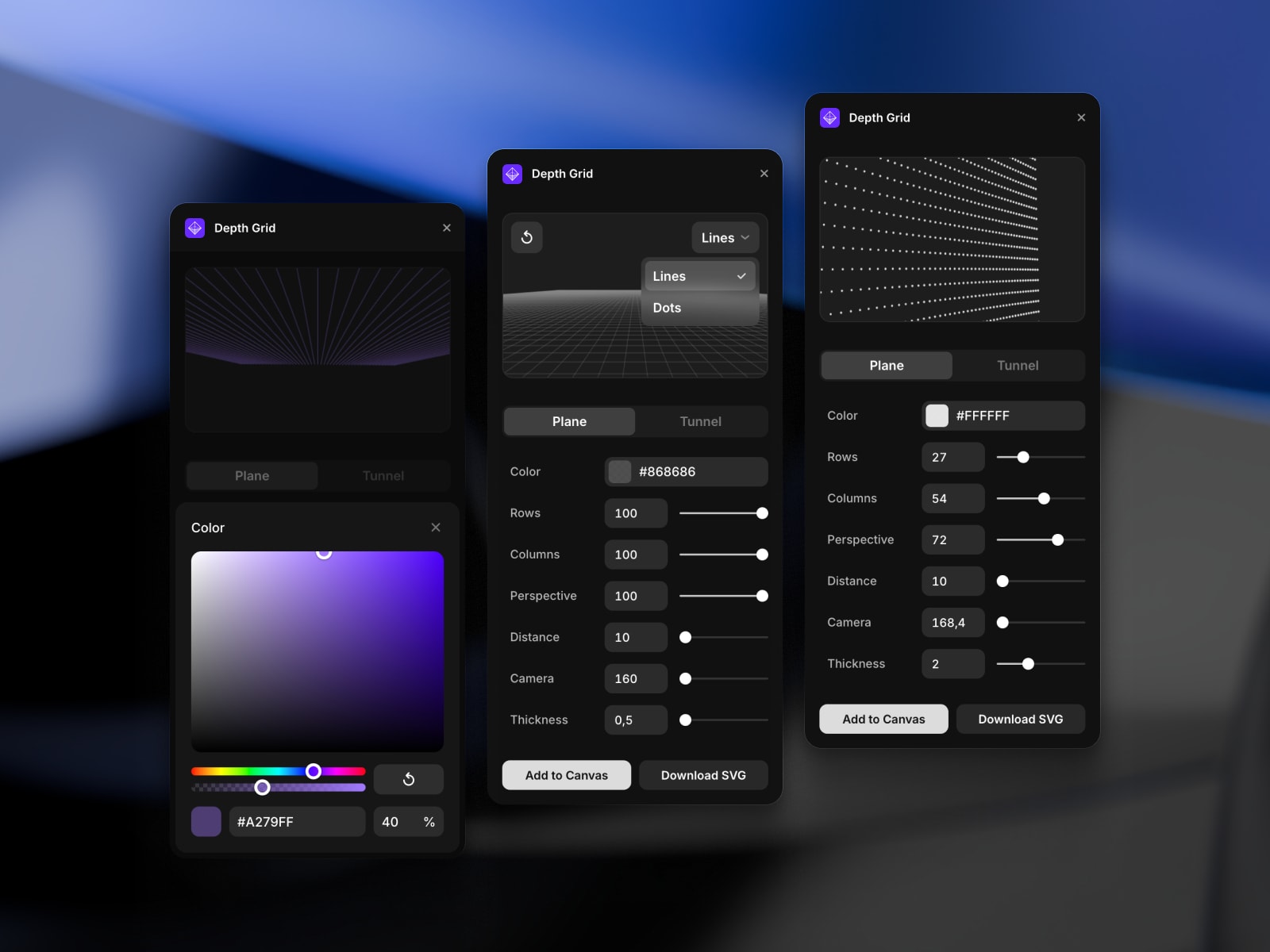 Depth Grid