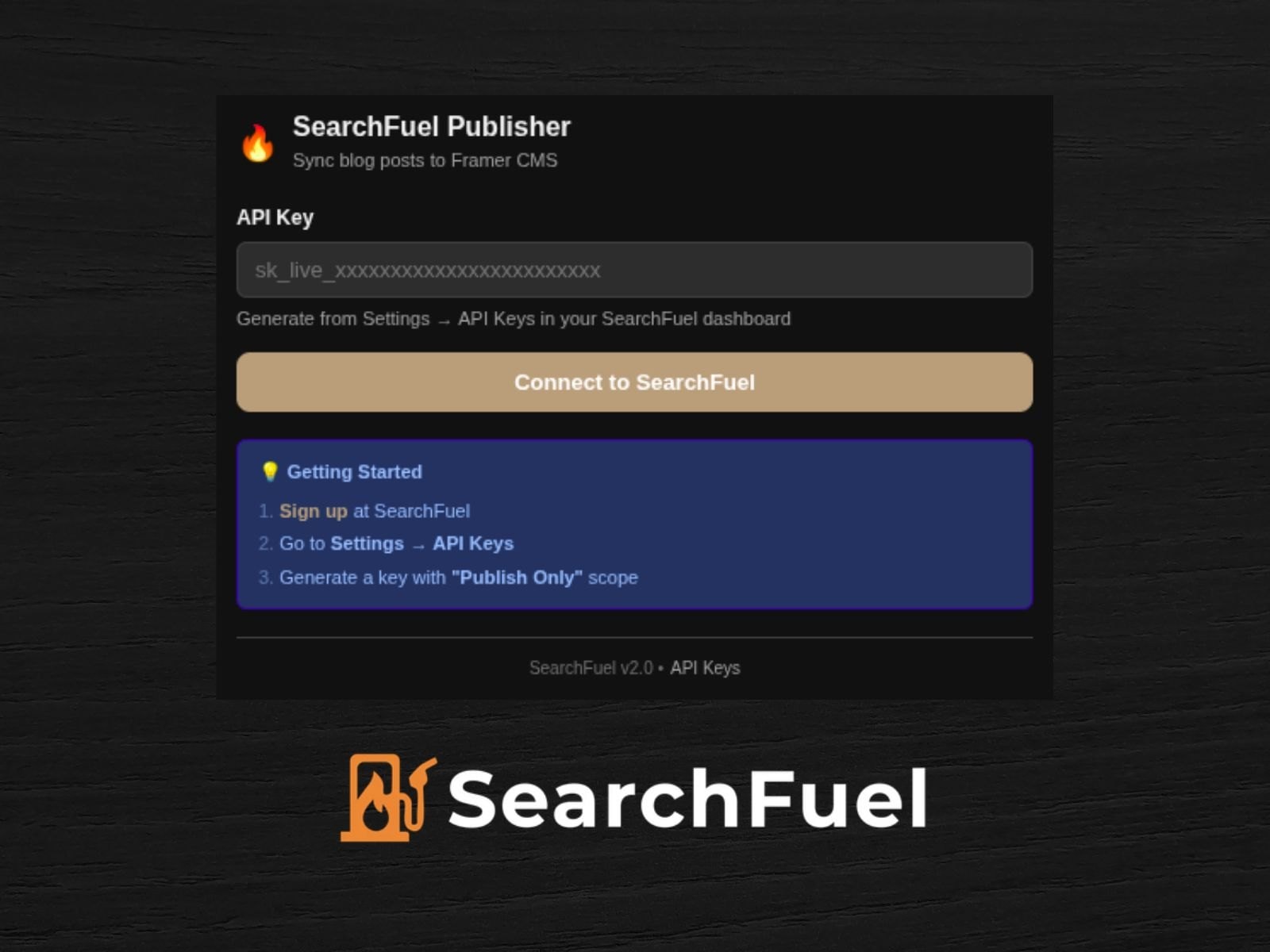 SearchFuel Publisher