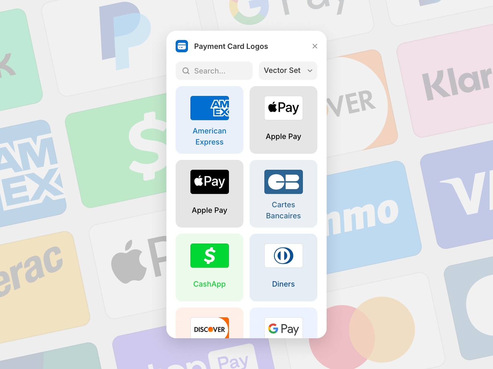 Payment Card Logos