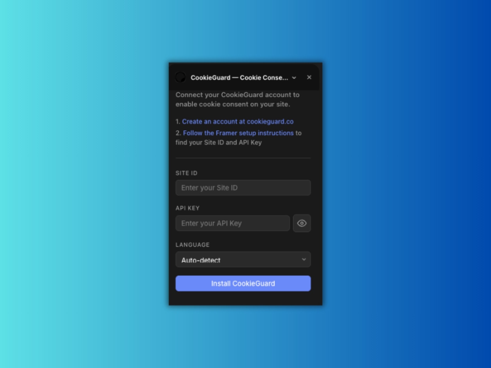 CookieGuard — Cookie Consent