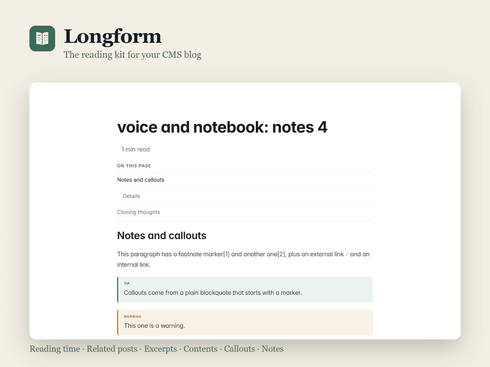 Longform