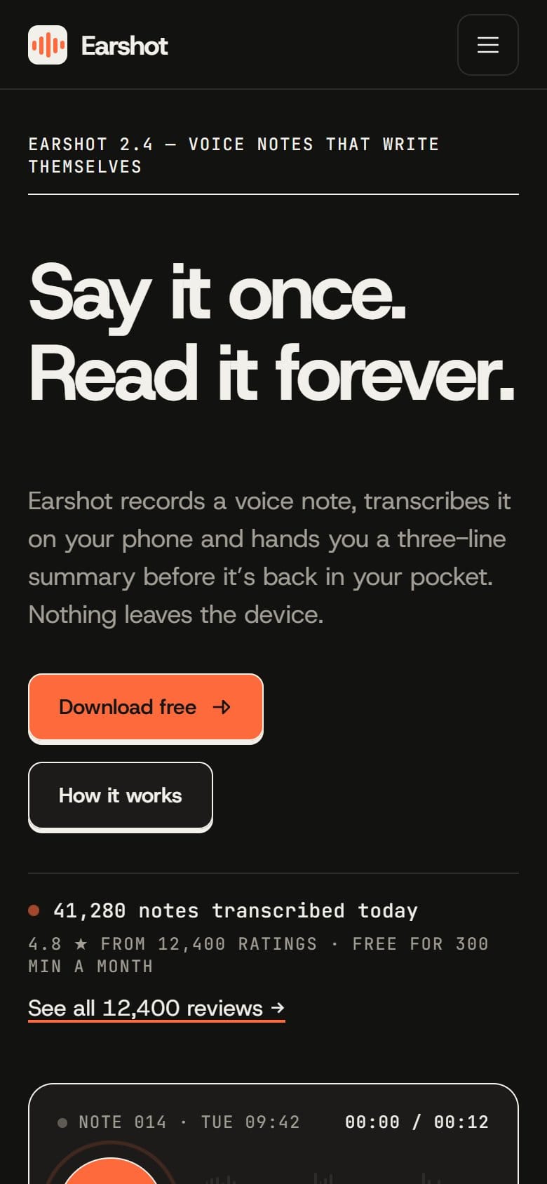 Earshot