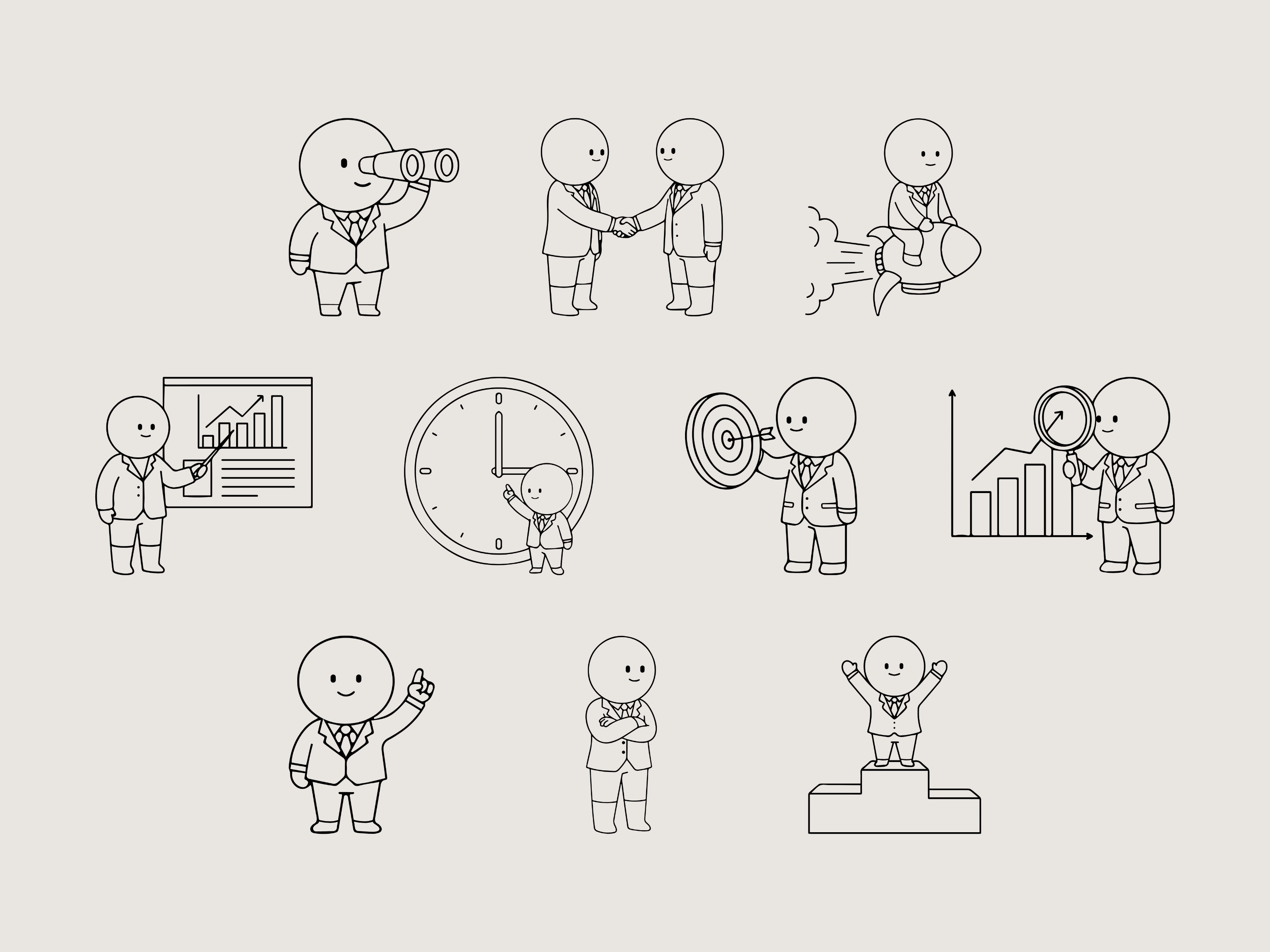 Business Simple Line