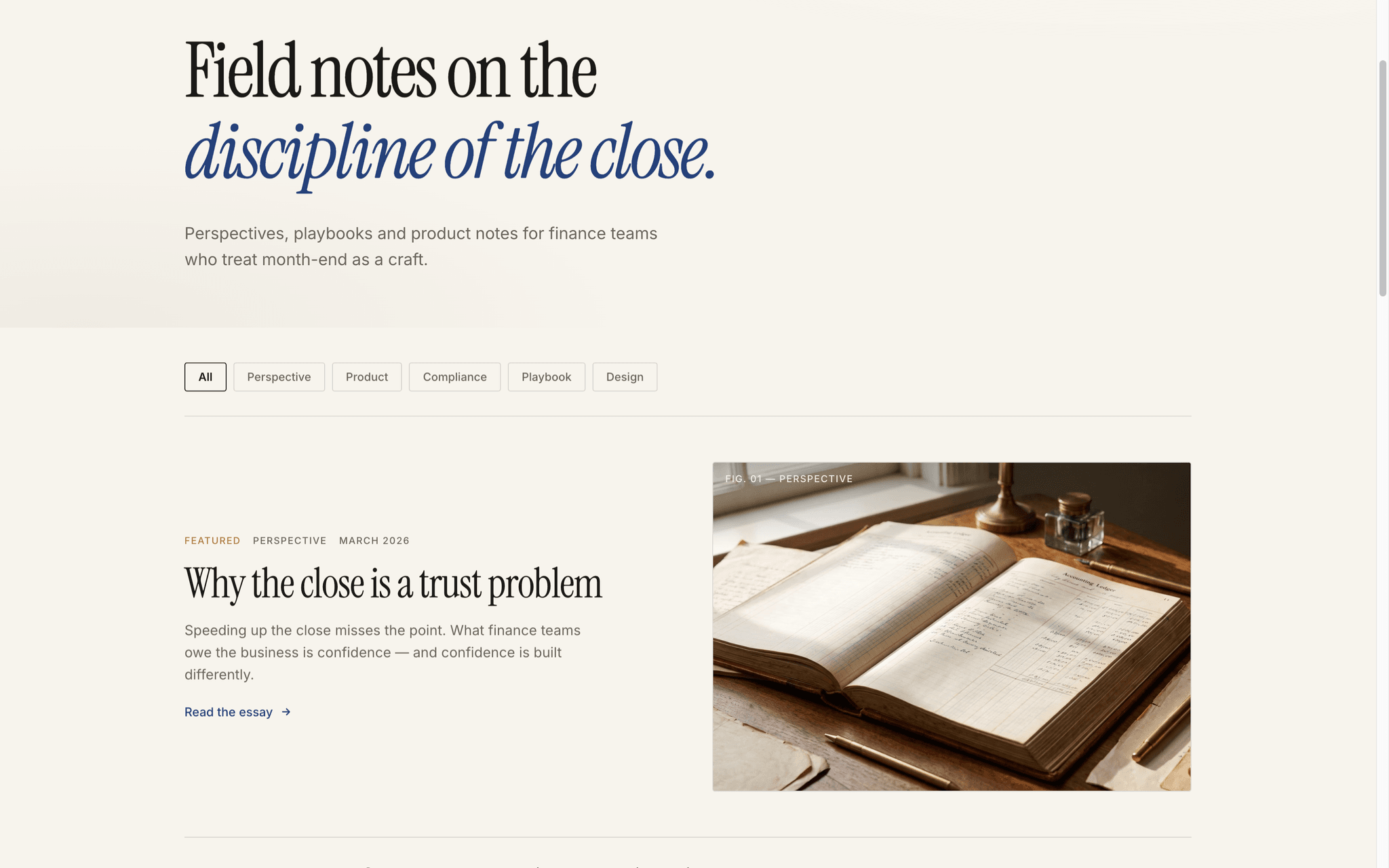 LEDGER Finance Audit