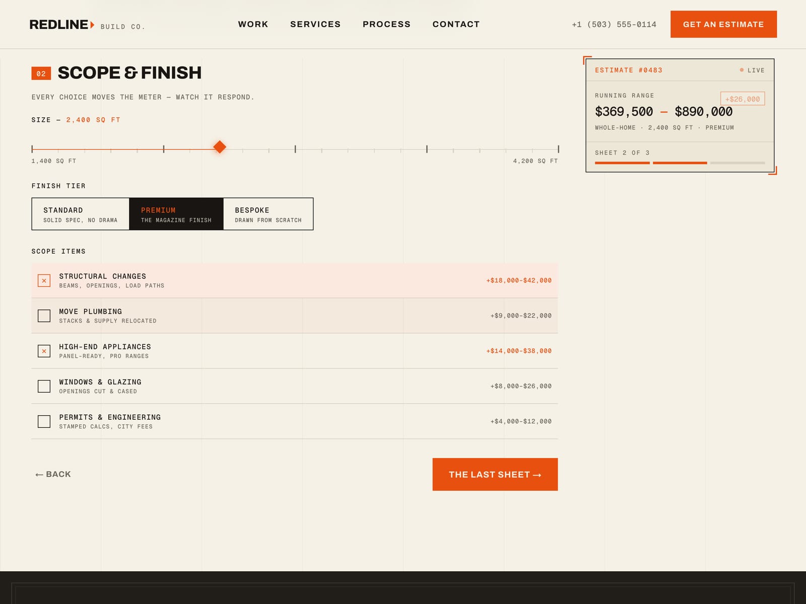 Redline Builder