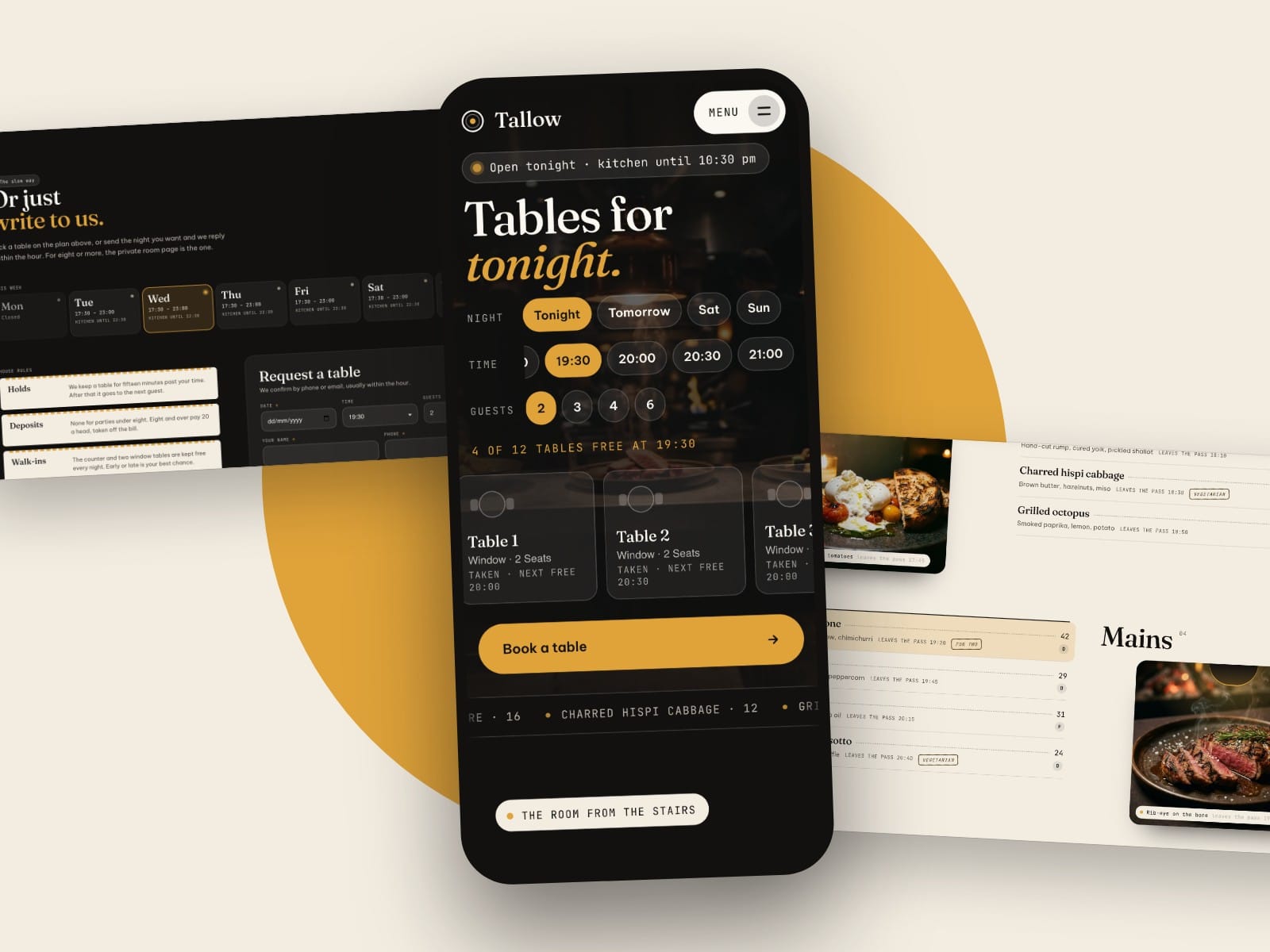 Dining & Reservation