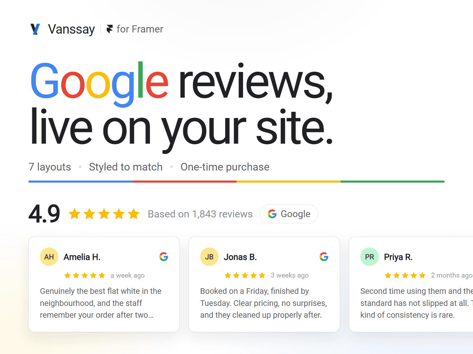 Live Reviews Google