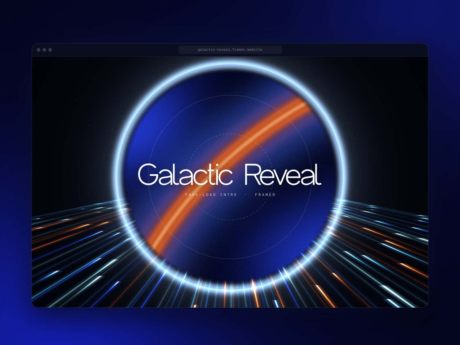 Galactic Reveal
