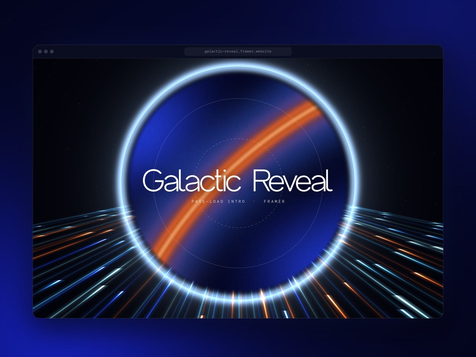 Galactic Reveal