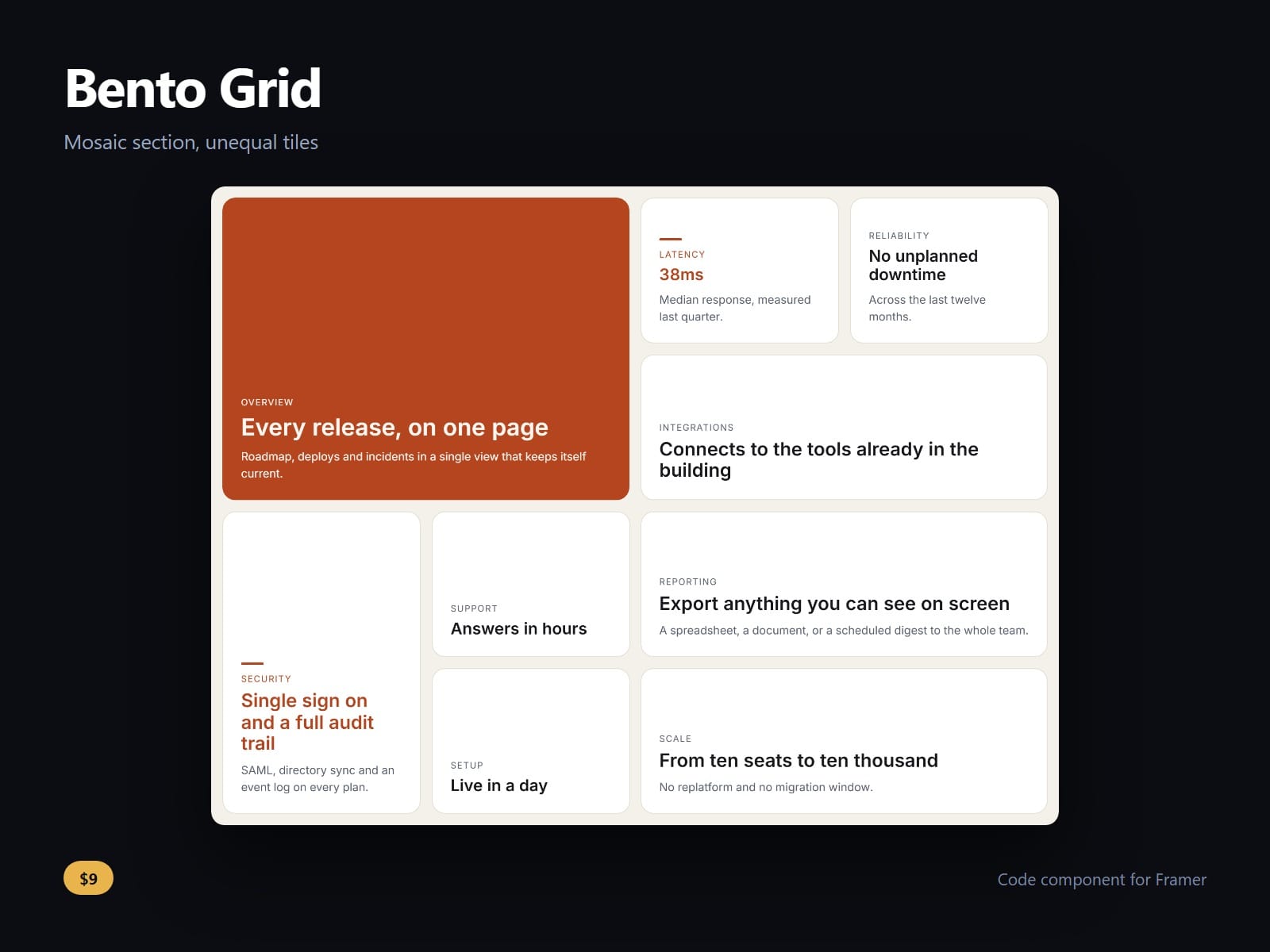 Bento Grid