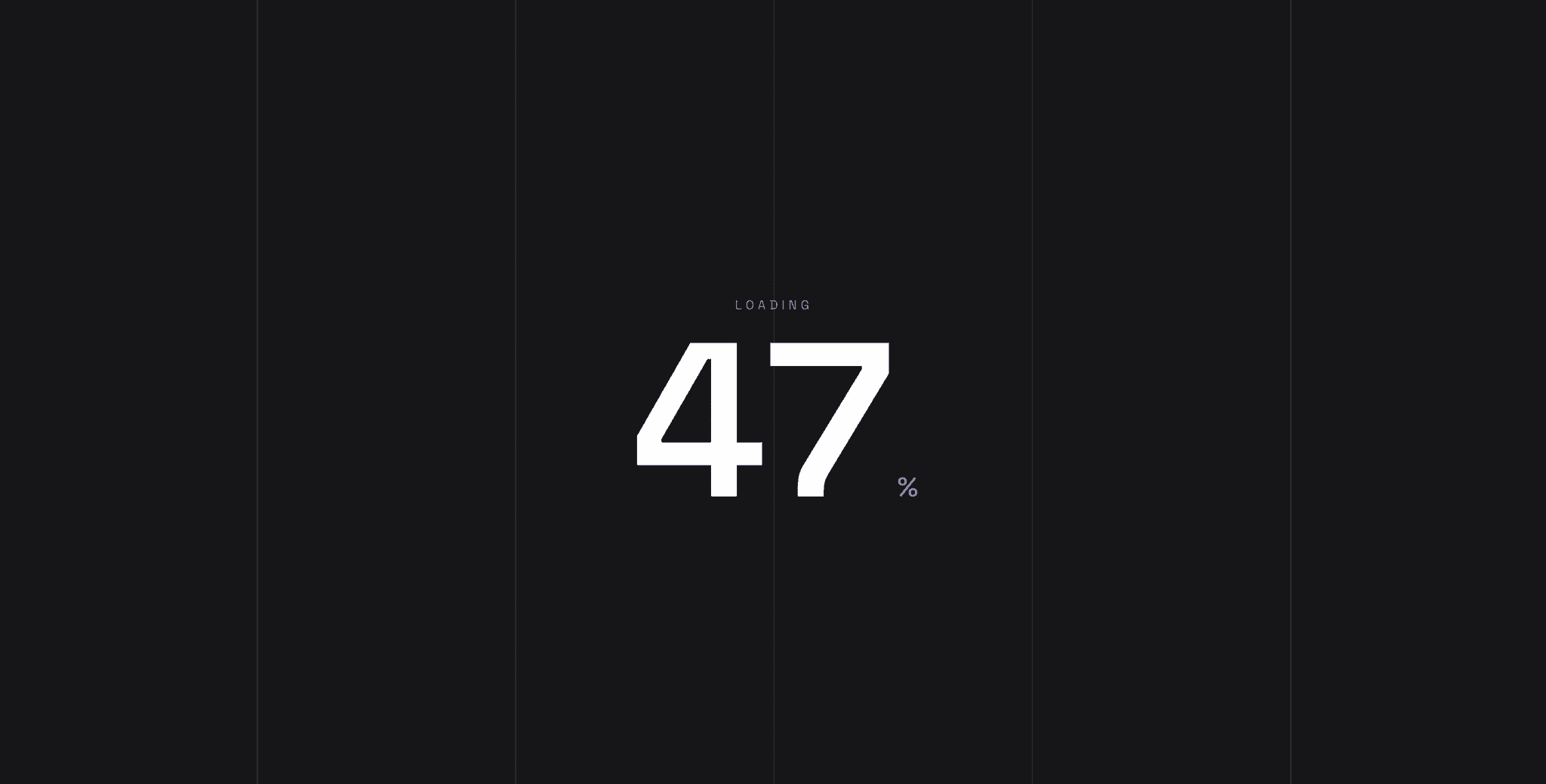 Percent Preloader